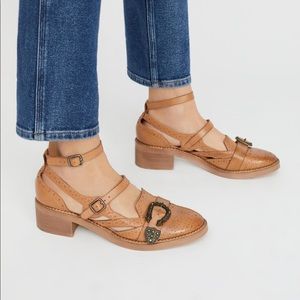 *ISO* Free People x Silent D Thunderbird Oxfords